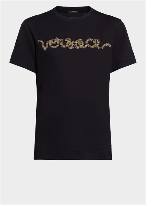 versace chain tee|Versace tees for women.